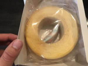 移動販売で買ったバームクーヘン4